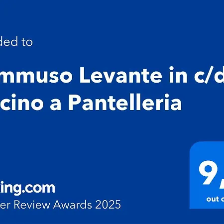 Dammuso Levante In C/da Tracino A Pantelleria *